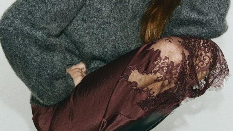 Sono le gonne lingerie il capo più gettonato dell’Inverno. Sensuali e femminili!