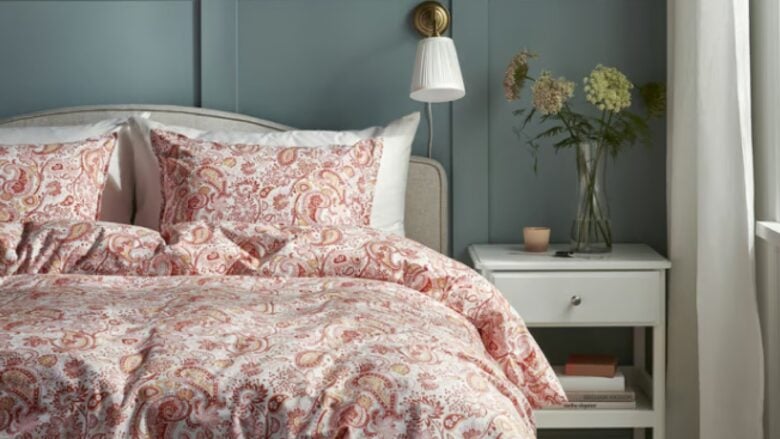 Stampa Paisley per la biancheria da letto: l’iconico motivo torna protagonista della zona notte