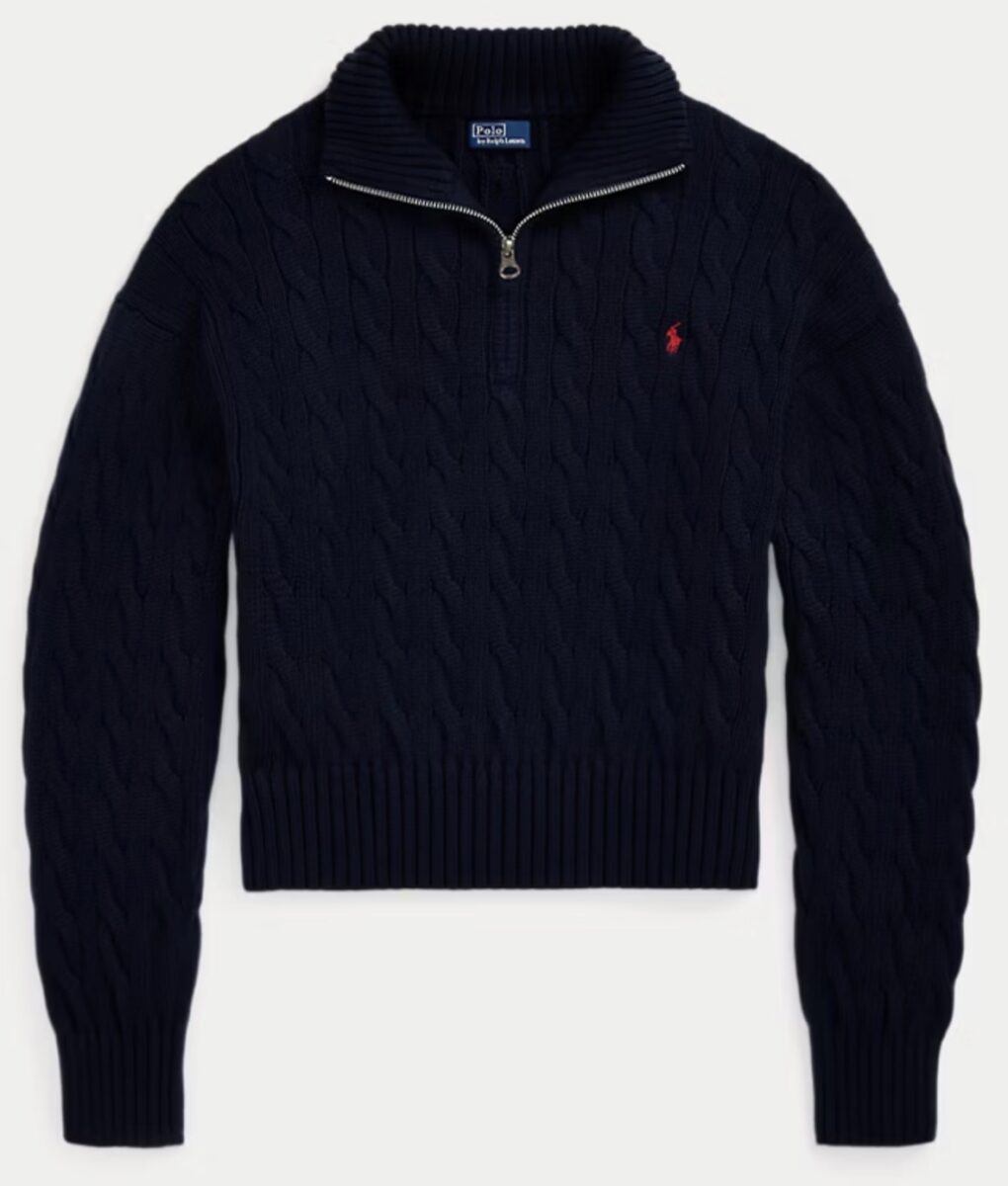 Il maglione con zip, casual ma chic, è il nuovo protagonista di stagione Il maglione con zip, casual ma chic, è il nuovo protagonista di stagione