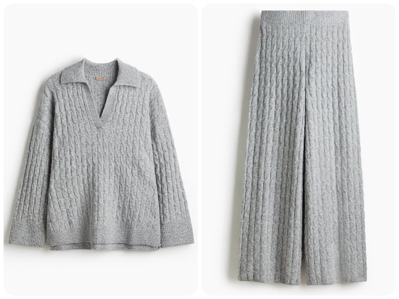 5 coordinati in maglia comfy chic per affrontare il nuovo anno con stile e comfort