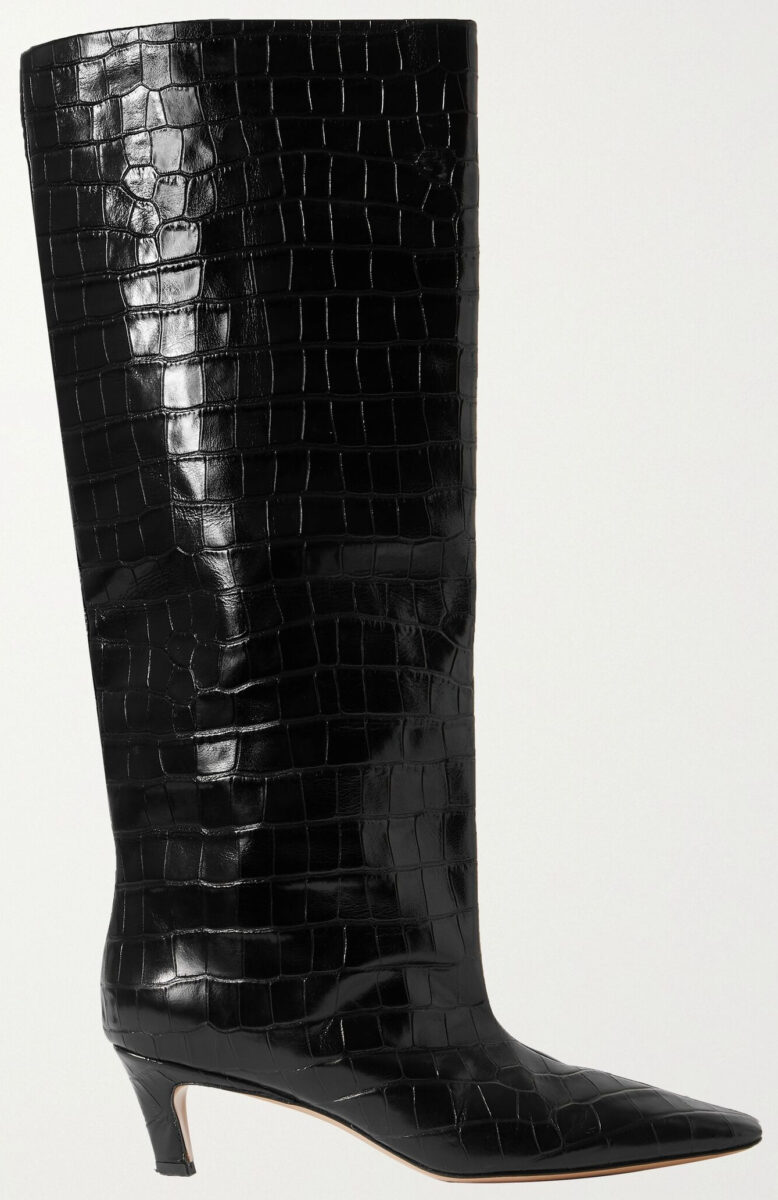 Gli stivali neri con tacco da accaparrarsi ASAP con i saldi invernali