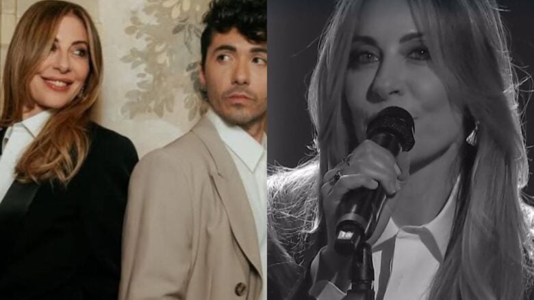 Francesca Fagnani a Sanremo 2026 con lo smoking firmato Dolce&Gabbana e gioielli Bulgari