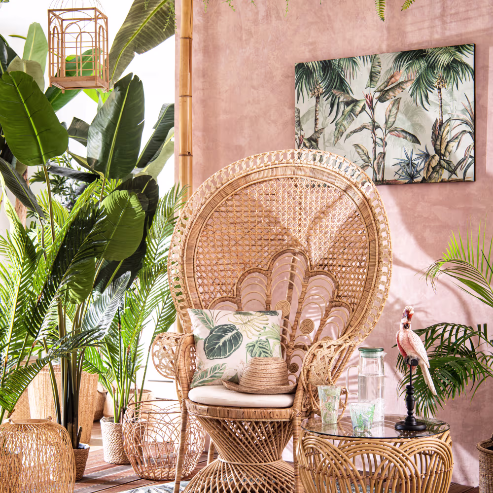 Poltrone in vimini anni ’70: il ritorno di tendenza tra IKEA, Zara Home e Maisons du Monde