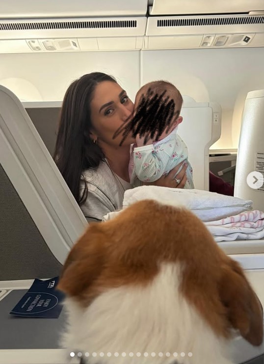 Cecilia Rodriguez vola in Argentina per la prima volta con la sua Clara Isabel: i dolci scatti sui social!