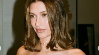 Hailey Bieber lascia tutti senza fiato con questa meravigliosa creazione custom firmata Giorgio Armani Privé
