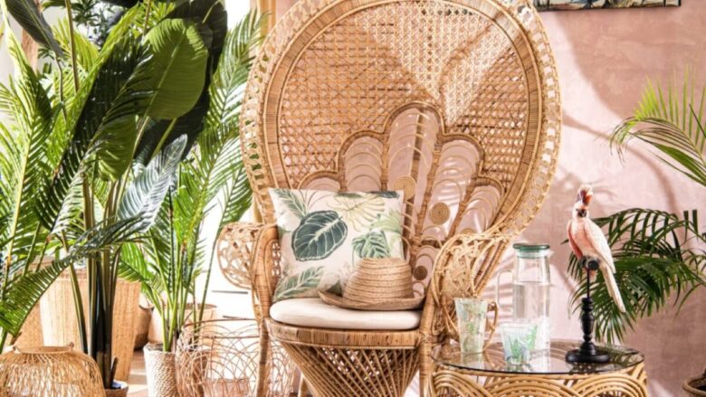 Poltrone in vimini anni ’70: il ritorno di tendenza tra IKEA, Zara Home e Maisons du Monde