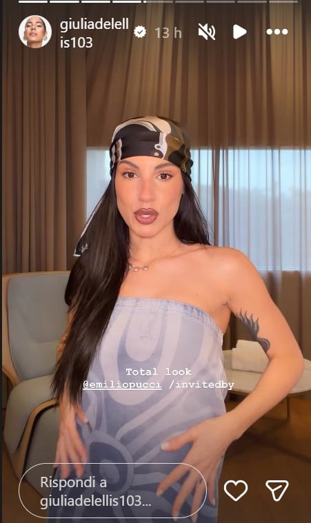 Giulia De Lellis si prepara all’estate con stile: ecco il suo nuovo summer Look firmato Emilio Pucci