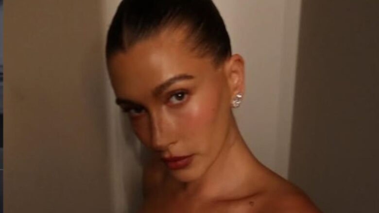 Hailey Bieber incanta tutti al Gala TIME100 con il meraviglioso look in pizzo metallizzato
