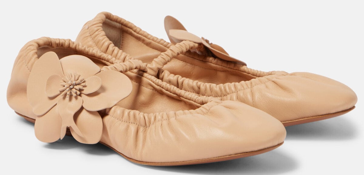 Le ballerine a fiori sono le scarpe più trendy del momento. Très chic! Le ballerine a fiori sono le scarpe più trendy del momento. Très chic!