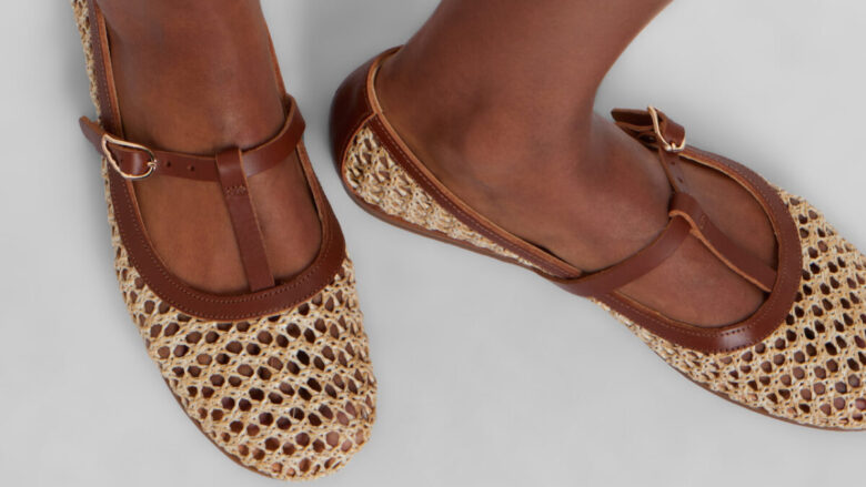 Qui le Ballerine in rafia trendy chic da sfoggiare questa Primavera