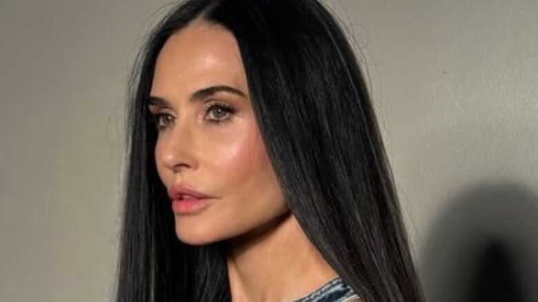 Demi Moore ruba la scena a Cannes 2026 con un meraviglioso abito lungo tempestato di paillettes e gioielli scintillanti