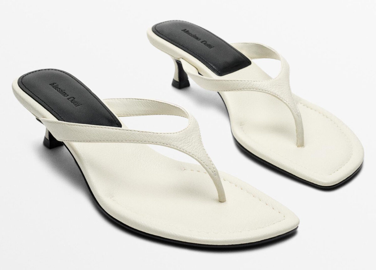 I sandali infradito con tacco per aggiungere un tocco in più ai look estivi I sandali infradito con tacco per aggiungere un tocco in più ai look estivi
