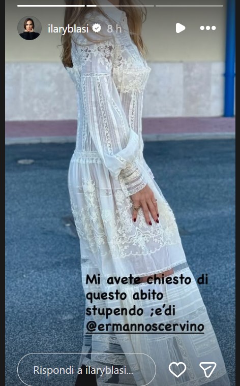 Ilary Blasi sfoggia l’abito lungo boho-chic perfetto per questa stagione FOTO