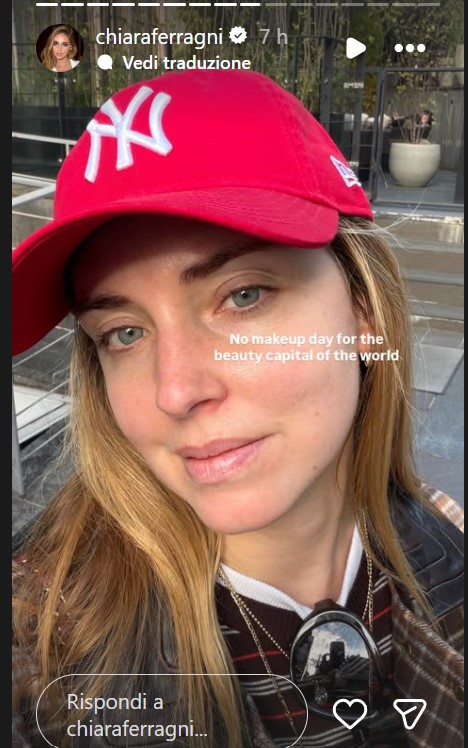 Chiara Ferragni, al naturale e senza make up: lo scatto che fa impazzire i fan! Chiara Ferragni, al naturale e senza make up: lo scatto che fa impazzire i fan!